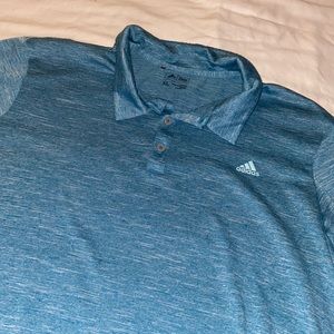 Blue Adidas Polo